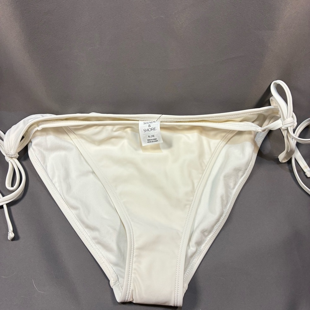 Shade & Shore White Bikini Bottom